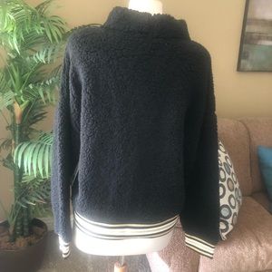 🇺🇸 Nanette Lenore Cropped Pullover Black Sweater, Size XL